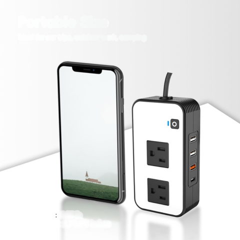 Autoconverter – Snelle netaansluitingen en USB-poorten 