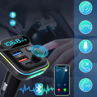 Bluetooth FM vysílač pro auto — Jasné hovory a bezdrátová hudba 