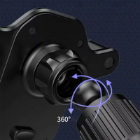 Support Téléphone Voiture – Fixation Grille d’Aération Ultra Stable