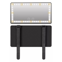 LED Speil for Solskjerm i Bil – Justerbar og Oppladbar Belysning 