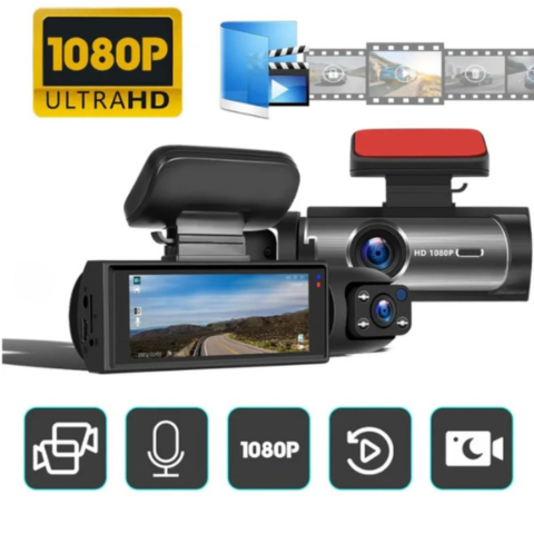 Dashcam HD Inteligentní – Bezpečné parkování a chráněná jízda 
