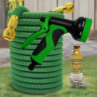 Erweiterbarer Gartenschlauch — Multifunktional mit Hochdruckpistole 
