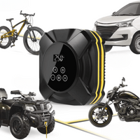 Mini přenosný vzduchový kompresor – ideální pro auto, motocykl a kolo 