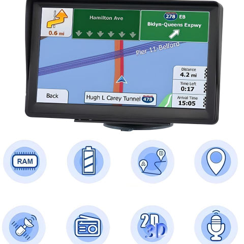 GPS Όχημα Πολυλειτουργικό – Ακριβείς Διαδρομές Και Φωνητική Καθοδήγηση 