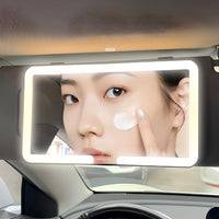 Zrcadlo do auta s LED osvětlením – Nastavitelná úroveň jasu 