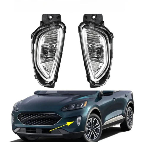 Front LED Fog Lights — Compatible with Ford Escape 2020-2021 