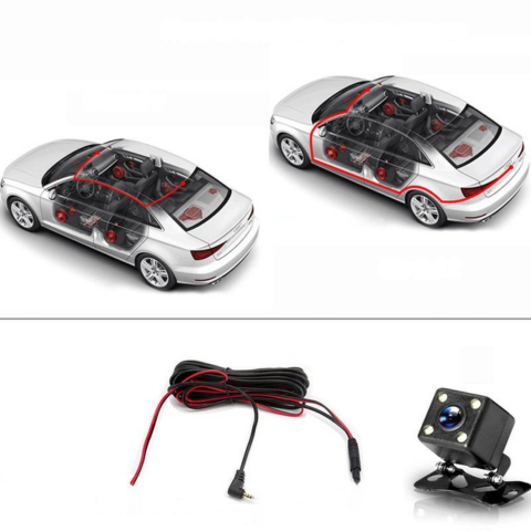 車載カメラ — 最適な安全のためのダブル前方カメラ 