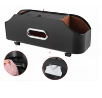 Support Organisator Bil – Med Integreret Servietdispenser 