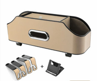 Support Organisator Bil – Med Integreret Servietdispenser 