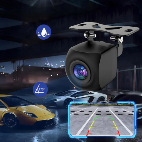 7-tommers bærbar bilradio med trådløs Carplay - enkel installasjon og moderne grensesnitt