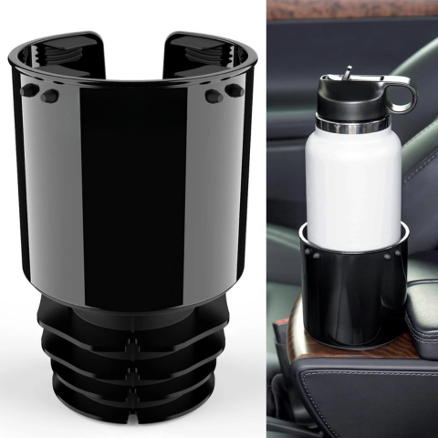 多機能カーカップホルダー - 整理整頓とドライブの快適さ