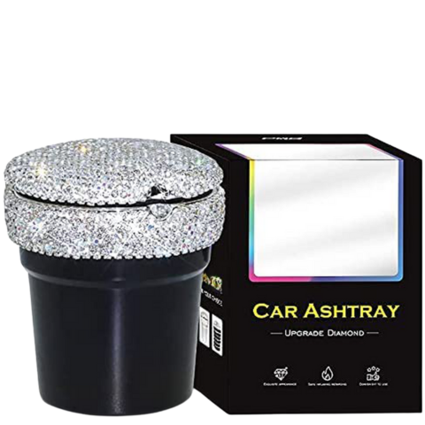 ブリリアント ミニカー灰皿 - エレガントなデザイン＆煙防止クロージャー