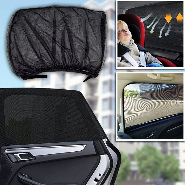Universal Extendable Sunshade for Car Side Windows 