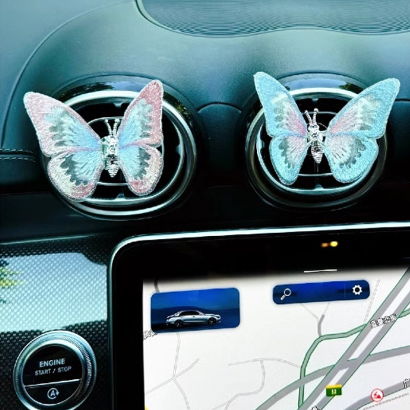 Geparfumeerde Clip Vlinder Voor Auto – Elegantie En Frisheid Aan Boord 
