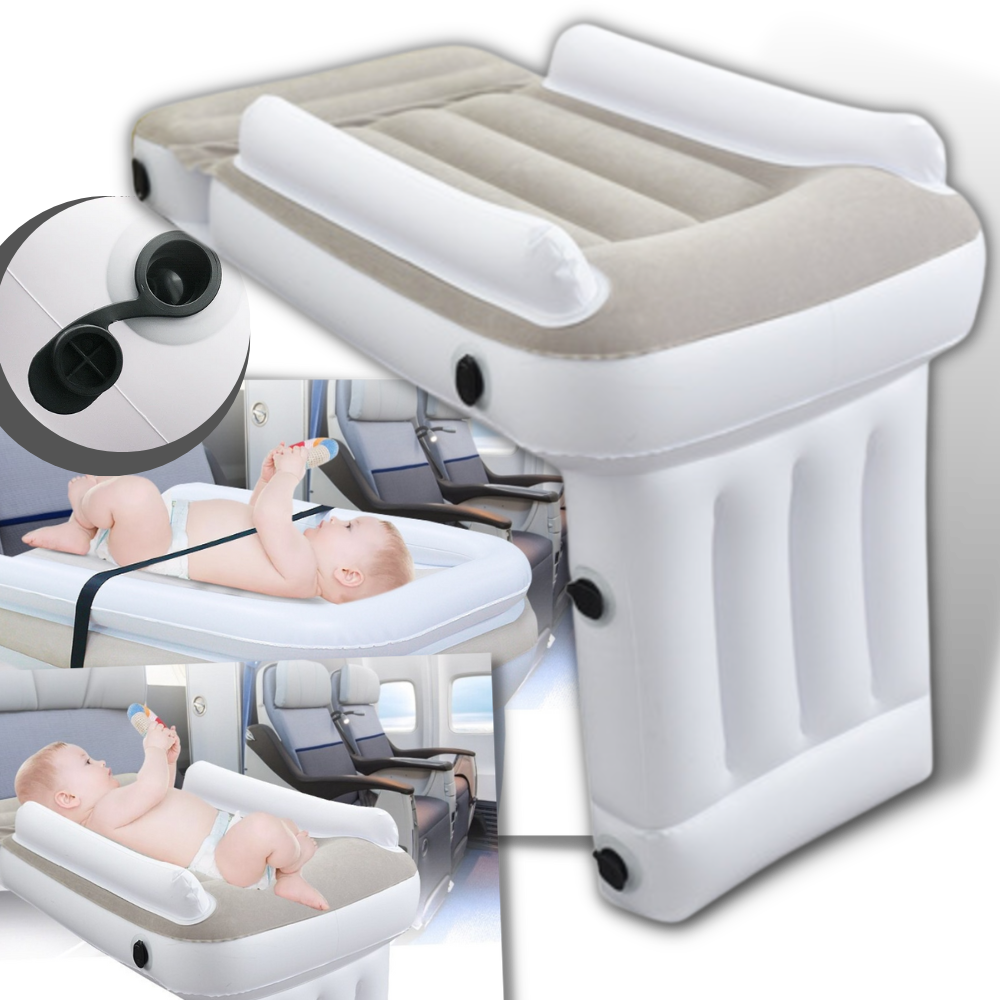 Dětská nafukovací postel - cestovní komfort a rychlá instalace