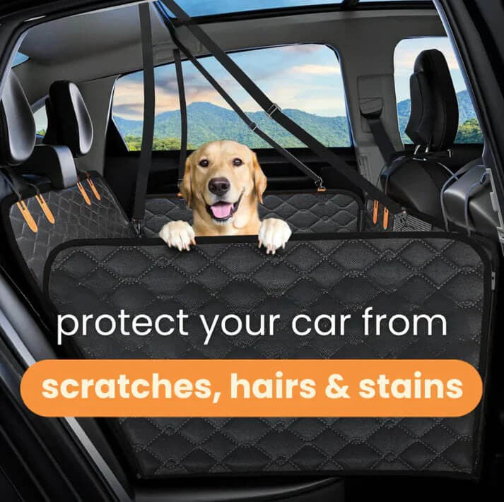 Zitplaatshoes Auto Voor Hond – Waterdicht & Antislip Met Veiligheidsharnas 