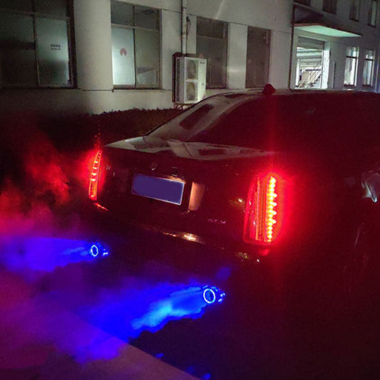 Leuchtender Auspuffendrohr — Einfache und schnelle Installation 