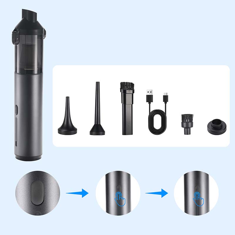 Korkean suorituskyvyn johdoton autopölynimuri - nopea puhdistus ja kätevä käyttö