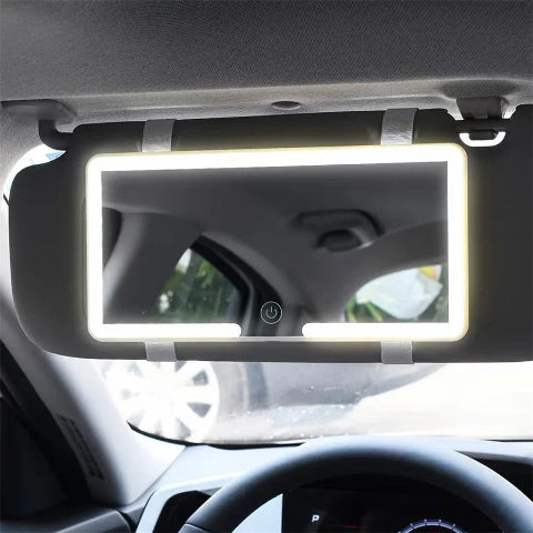 מראה רכב עם תאורת LED – רמות בהירות מתכווננות 
